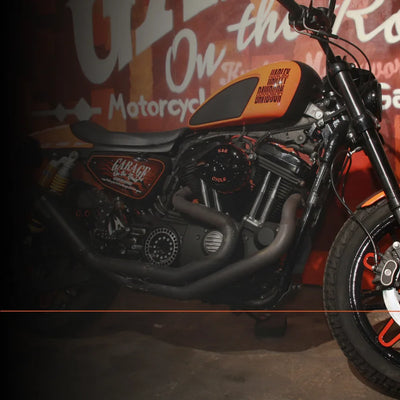 De adrenaline van Flat Track en de elegantie van de Customizing.