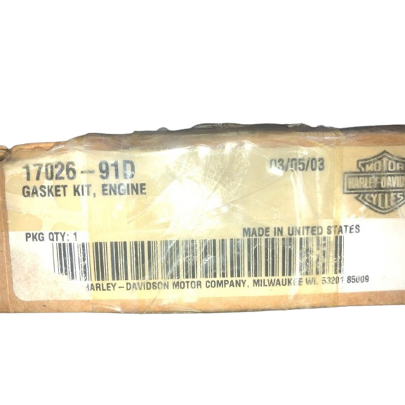 Complete motor pakkingset - OEM 17026-91D