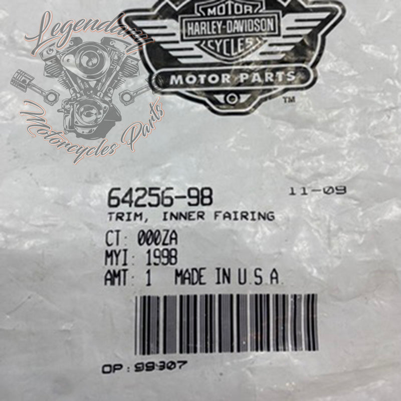 Inner fairing seal OEM 64256-98