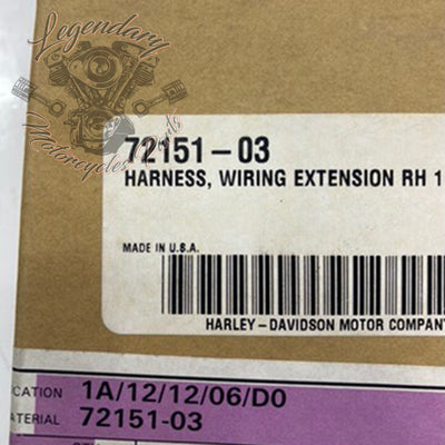 Wiring Extension OEM 72151-03