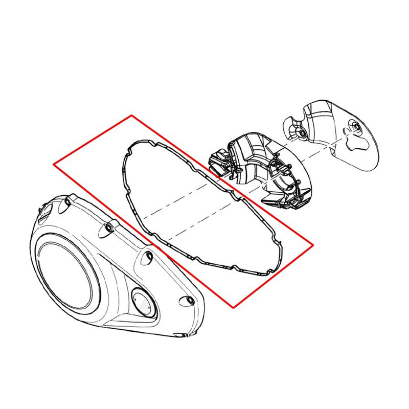 External Primary Case Gasket - OEM 25700979