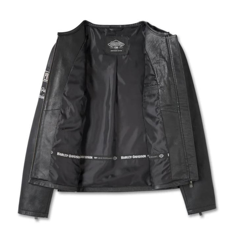 Harley-Davidson Cafe Racer Leather Jacket - 120th Anniversary Special Edition - Women&