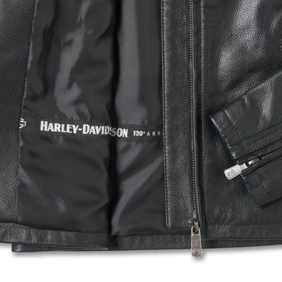 Harley-Davidson Café Racer Lederjacke - 120th Anniversary Special Edition - Damen