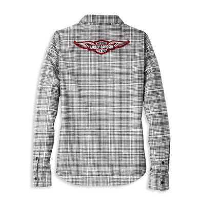 Women's Checked Flannel Shirt