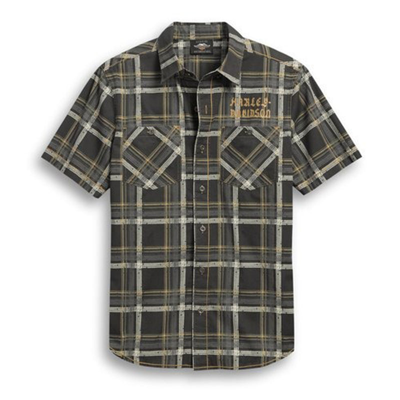 Camisa de cuadros Tire Tread para hombre