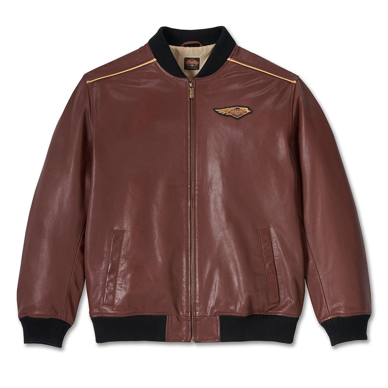 Blouson en cuir Harley-Davidson Édition Spéciale 120e Anniversaire - Homme