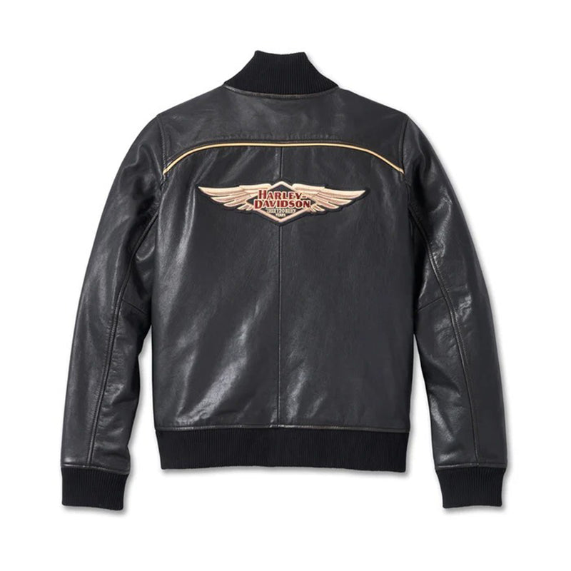 Chaqueta de cuero de aviador 120 aniversario edición limitada - Mujer