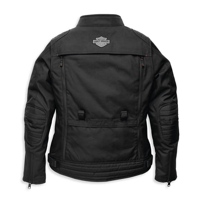 Veste de moto en textile Bagger avec sac à dos (PPE) - Femme