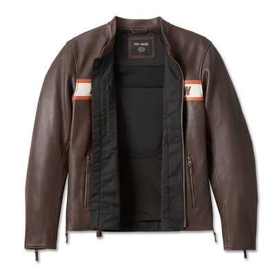 Victory Lane II Leather Jacket - Men's