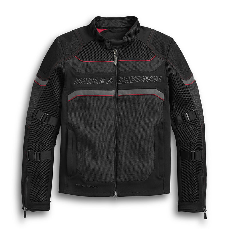 FXRG Mesh Slim Fit Motorcycle Jacket - Men&