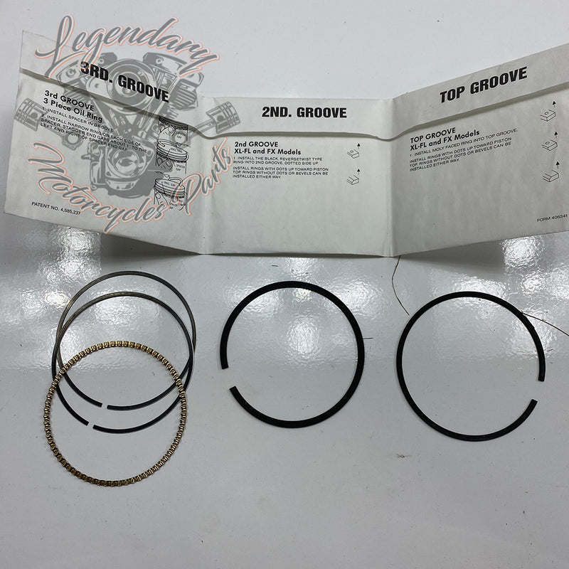 Kit de segmentos de pistão OEM 21948-02