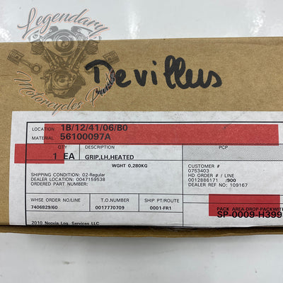 Levi grelni ročaj OEM 56100097A