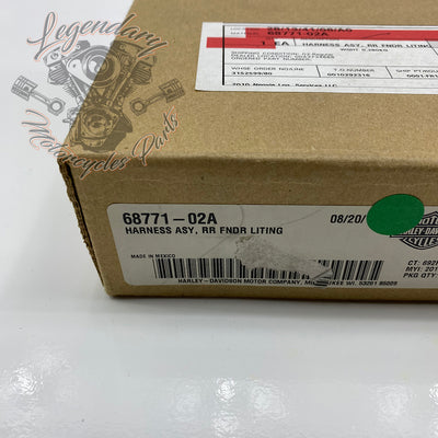 Osłona błotnika tylnego OEM 68771-02A