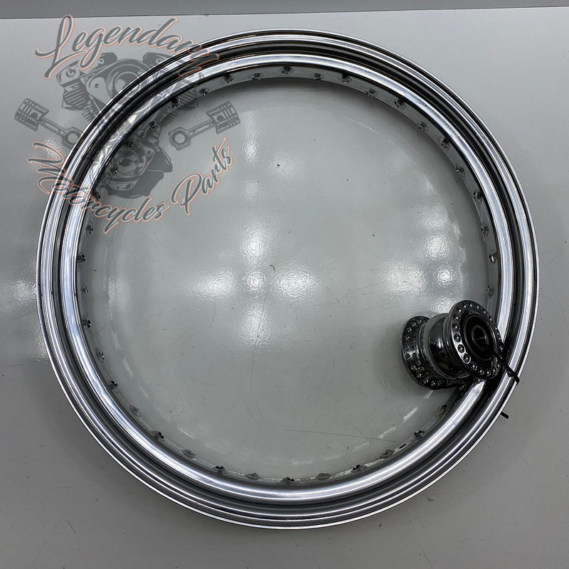 21" Rim Band and Front Wheel Hub