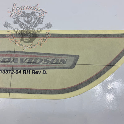 Tank Decal OEM 13372-04