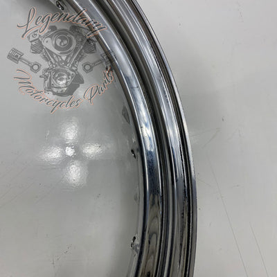 21" Rim Band and Front Wheel Hub