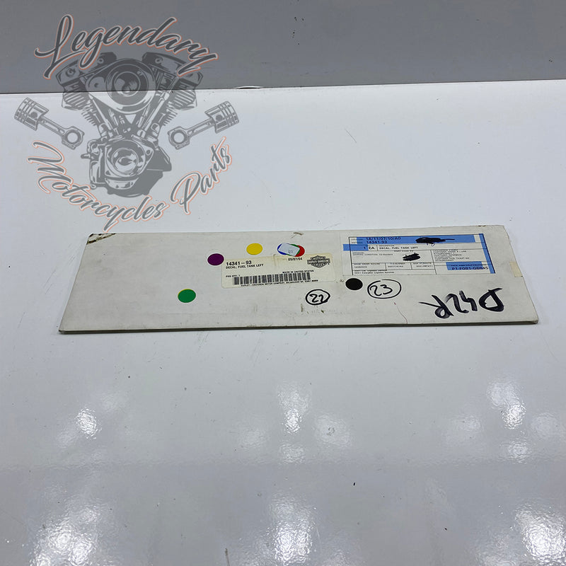 Tank Decal OEM 14341-93