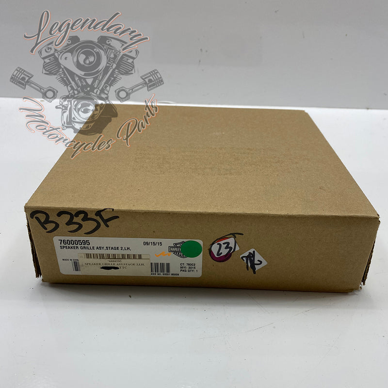 Rejilla del altavoz izquierdo del sistema de audio Boom! Stage 2 OEM 76000595