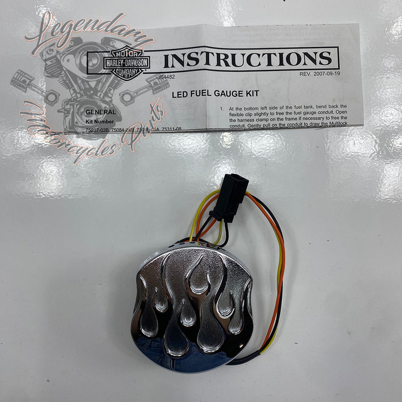 Benzinemeter "Flames" OEM 75311-08