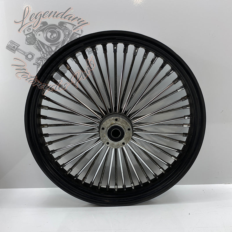 Large spoke front wheel