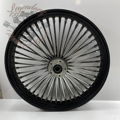 Large spoke front wheel