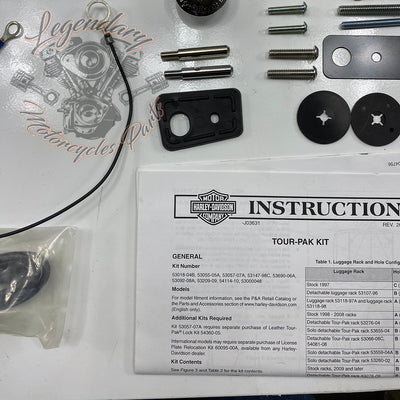 Kit d'installation de Tour-Pak OEM 90067-06