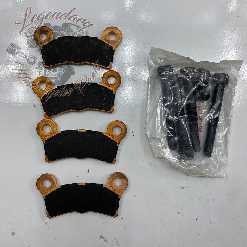 Pastilhas de travão traseiras OEM 83911-09B