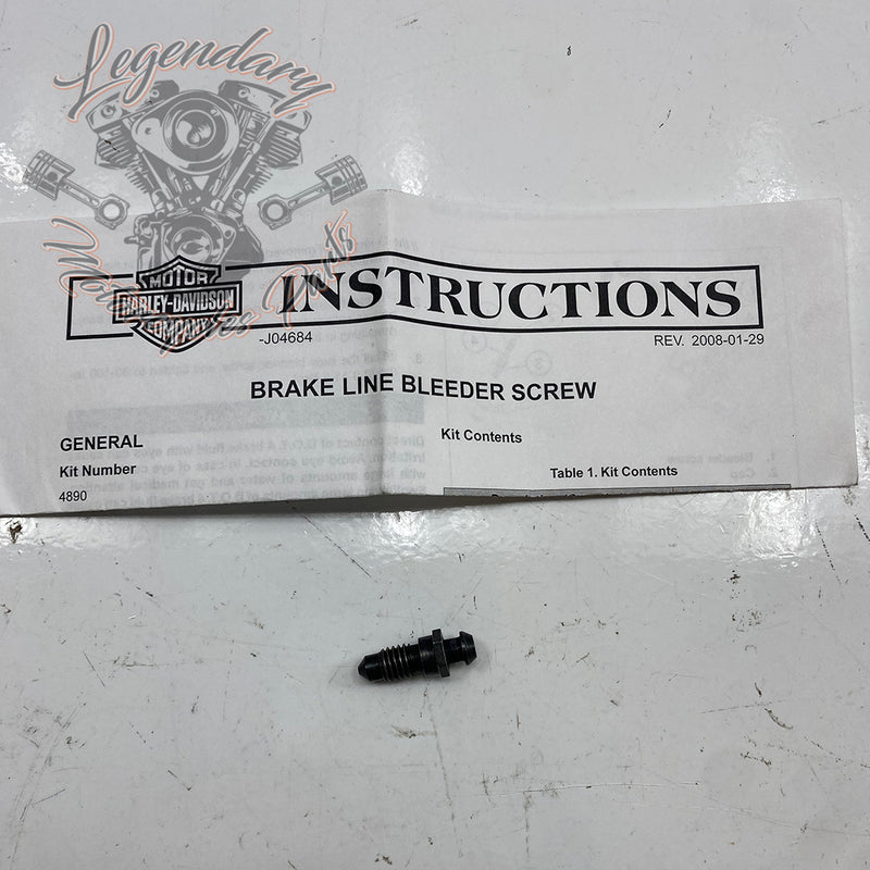 Brake Bleed Screw OEM 4890