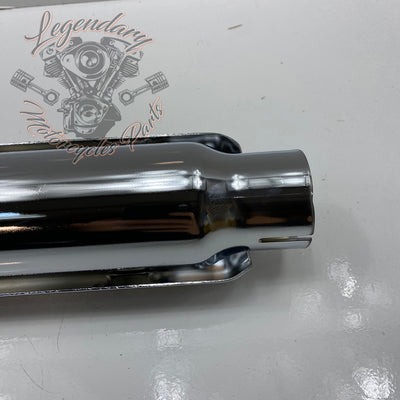 Twin Slash Mufflers OEM 16843