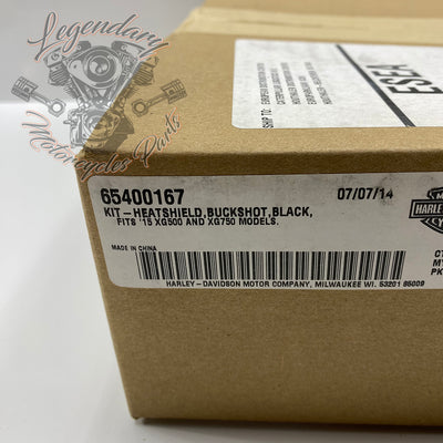 Buckshot Screamin' Eagle Krümmer Hitzeschild OEM 65400167