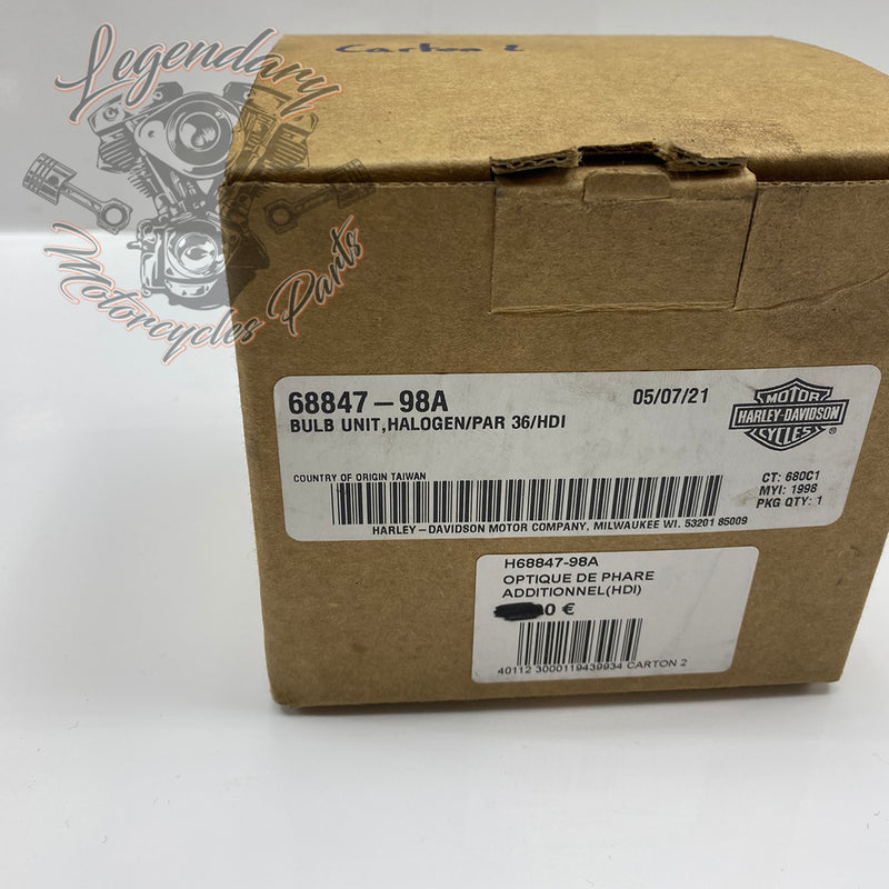 Optique halogène de passing lamp OEM 68847-98A