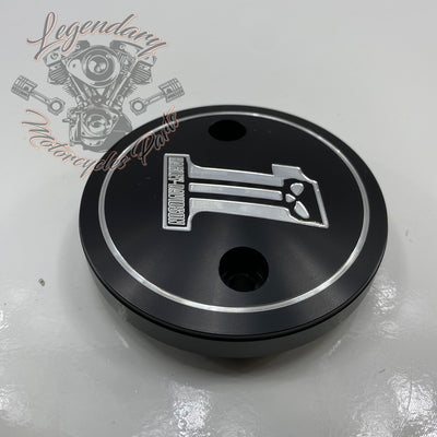 Medaillon Totenkopf Dark Custom von Lichtmaschinengehäuse OEM 25700307