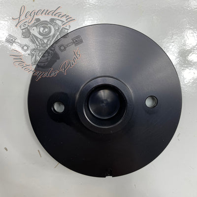 Dark Custom Skull Medallion alternator cover OEM 25700307