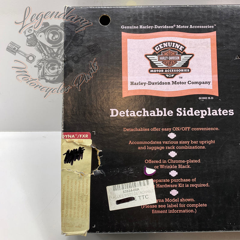 HD Detachables Sissybar zijplaten OEM 53834-00A