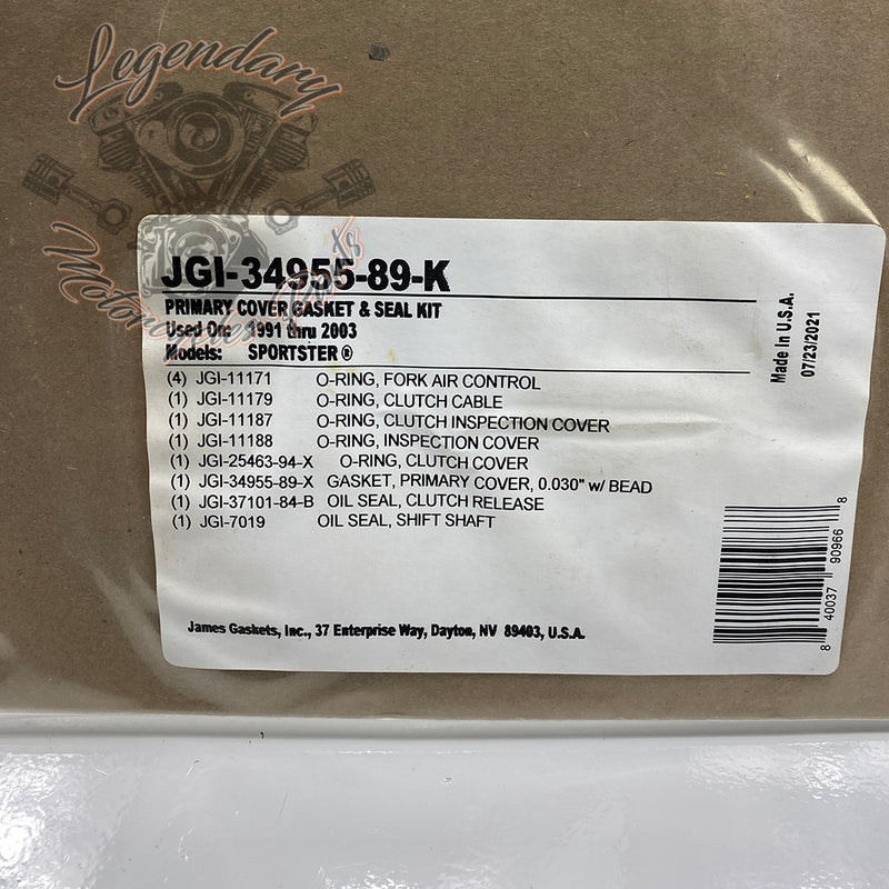 Primary Case Gaskets JGI-34955-89-K