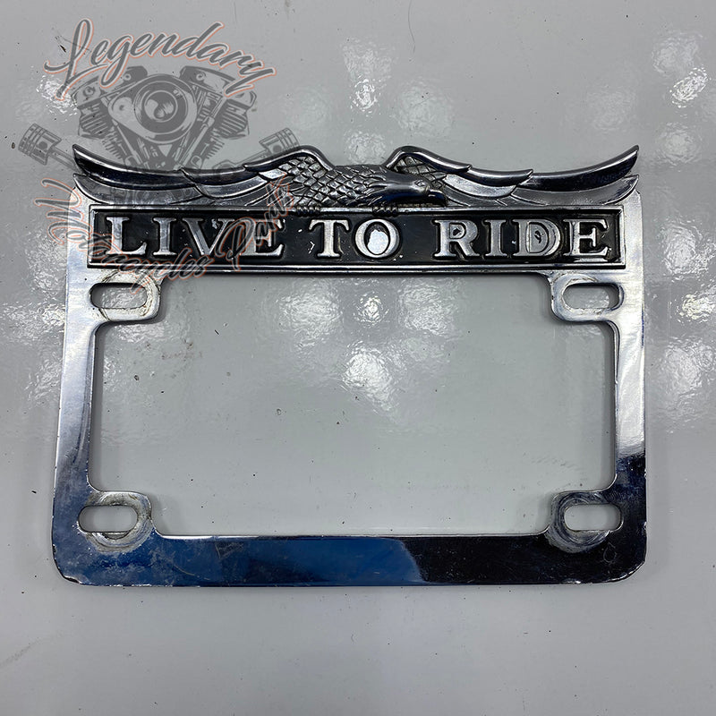 Support de plaque Live To Ride Réf. 160179