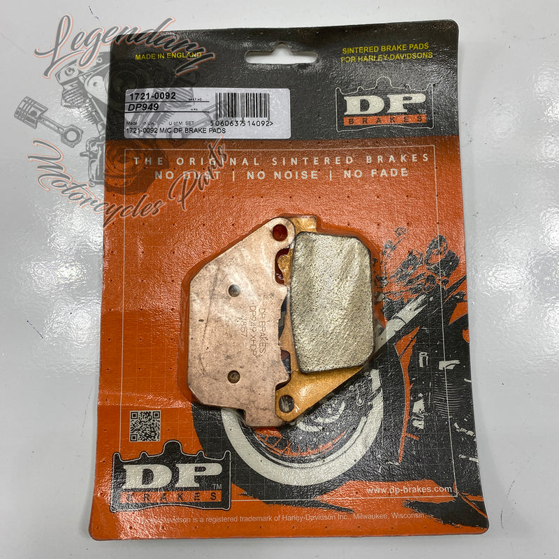 Rear Brake Pads Réf. PD949