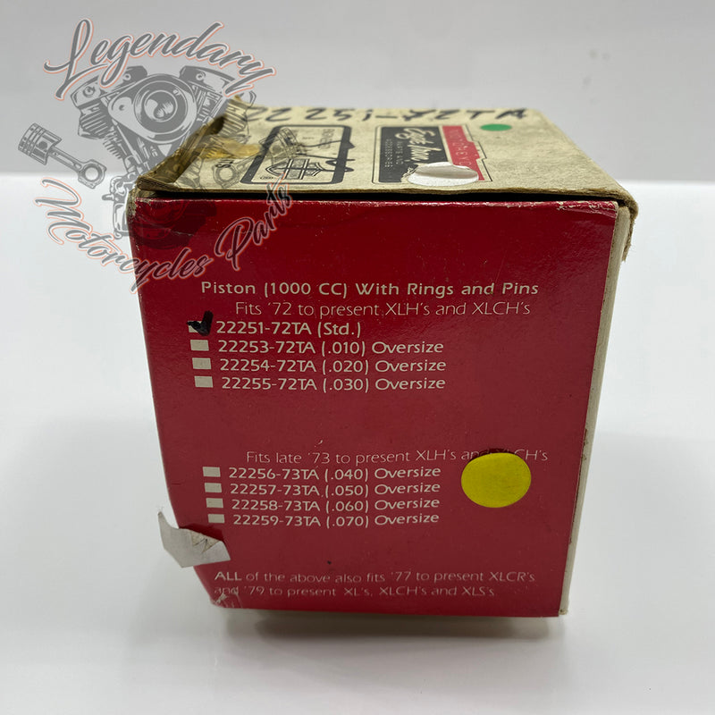 Kit pistão OEM 22251-72TA