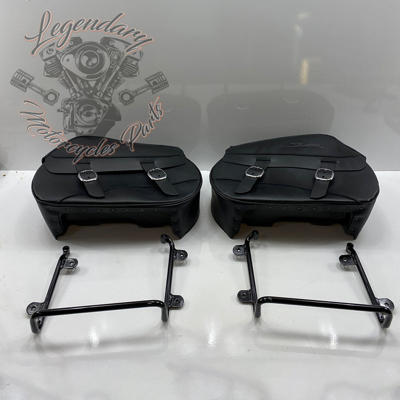 Leather Saddlebag Kit OEM 90342-04A