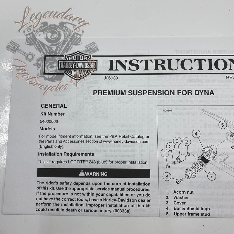 Amortyzatory Premium Ride Emulsion OEM 54000066