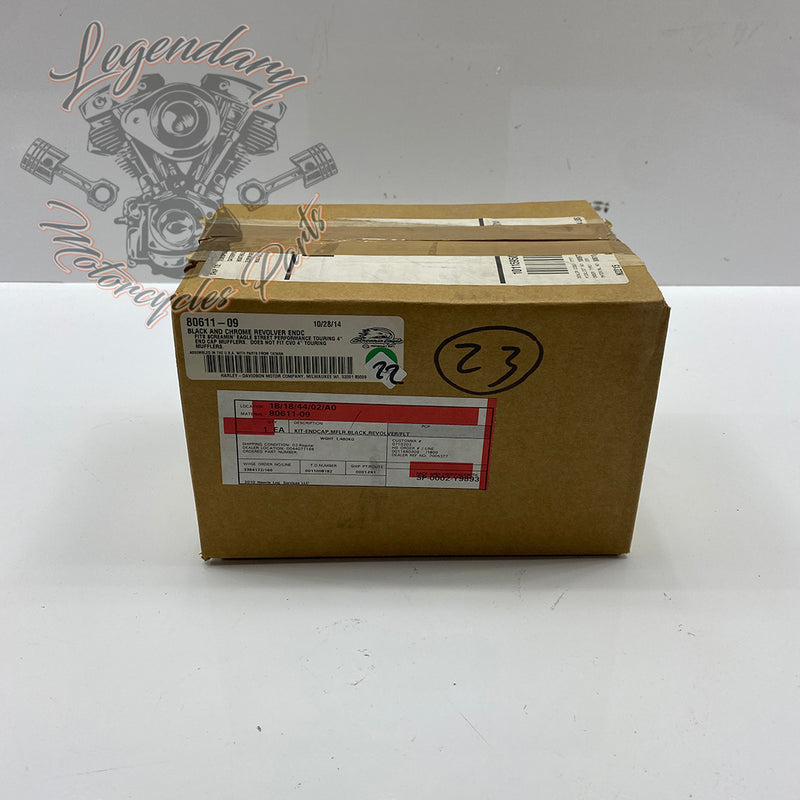 Terminais de Escape Blunt Revolver OEM 80611-09