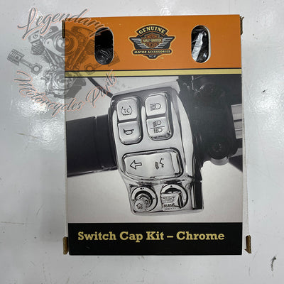 Kit de cache bouton de commodo chromé OEM 71500187C