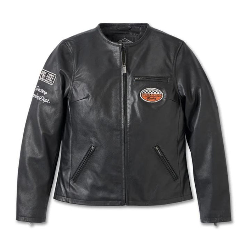 Harley-Davidson Cafe Racer Leather Jacket - 120th Anniversary Special Edition - Women&